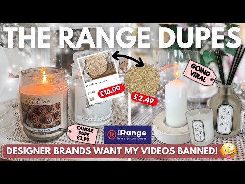 Видео: 25 дизайнерских аналогов из The Range 🛍️ | Вы не поверите этим ценам! Покупайте вместе со мной