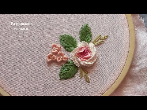 Видео: МК. Вышивка для квадратной игольницы. Embroidery for a square needle holder.