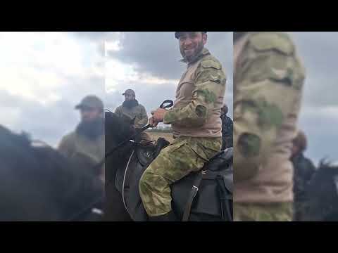 Видео: Ауховские всадники в Нурадилове