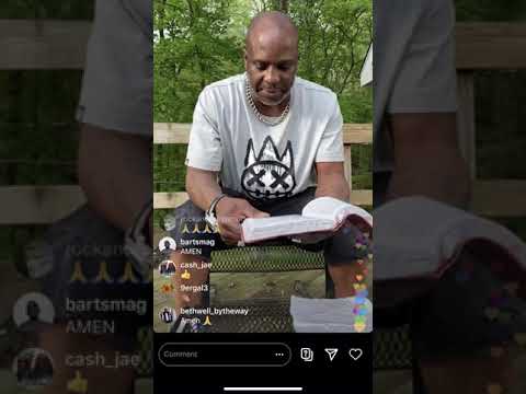 Видео: DMX проводит изучение Библии в Instagram Live [24.04.2020]