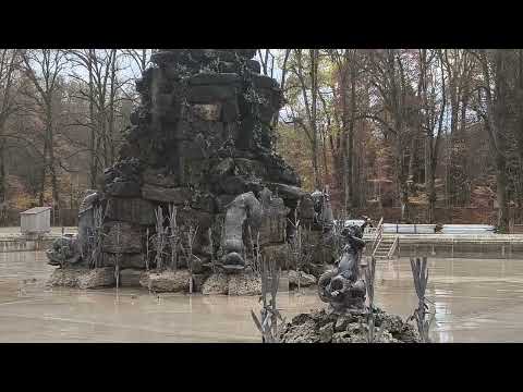 Видео: Замок на мужском острове, оз. Химское, Бавария 09.11.2025