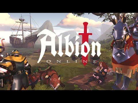 Видео: Albion online - разговор с чатом, черные земли, качаюсь