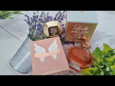 Видео: ПАРФЮМЕРНАЯ вода Olympea и Lady Million марки PACO RABANNE.