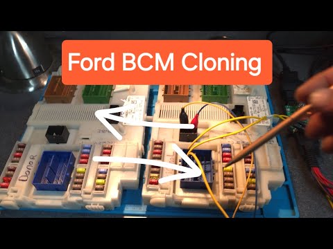 Видео: Клонирование блока управления кузовным оборудованием Ford (BCM). Восстановление базы данных иммоб...