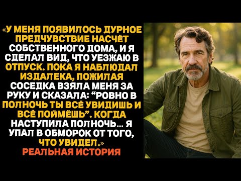 Видео: Я притворился, что уехал, следил за своим домом, и то, что увидел, полностью изменило ещё мою жизнь.