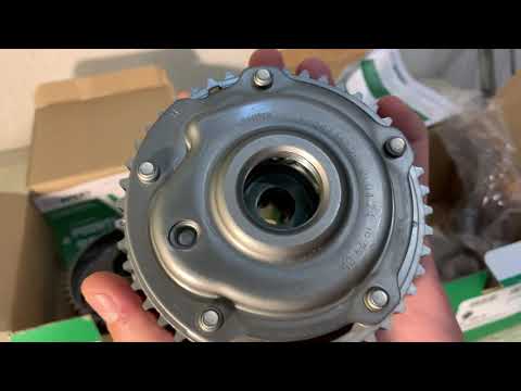 Видео: Обзор на фазорегуляторы  INA с артикулами 427100430 ,427100530 для опель астра Н