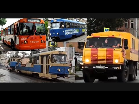 Видео: служебный, учебный и заказной транспорт Гортранса, Екатеринбург