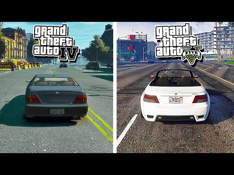 Видео: ГТА 4 ЛУЧШЕ, ЧЕМ ГТА 5! СРАВНЕНИЕ GTA 4 VS GTA 5! | DYADYABOY 🔥