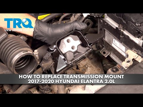 Видео: Как заменить опору коробки передач на Hyundai Elantra 2.0L L4 2017-2020 годов