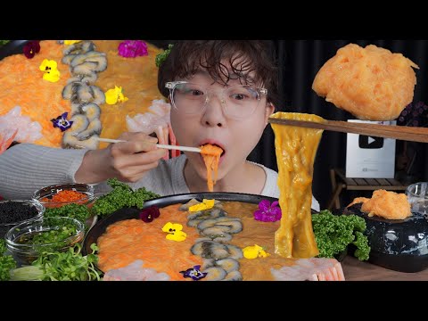 Видео: Морской огурец Mukbang eating show