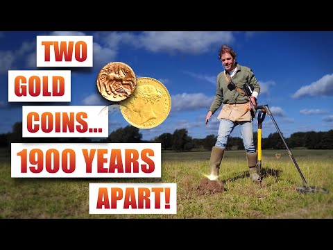 Видео: ЗОЛОТО ⭐️ Железного века⭐️ против ВИКТОРИАНСКОЙ ЗОЛОТОЙ МОНЕТЫ (...и как их исследовать...)