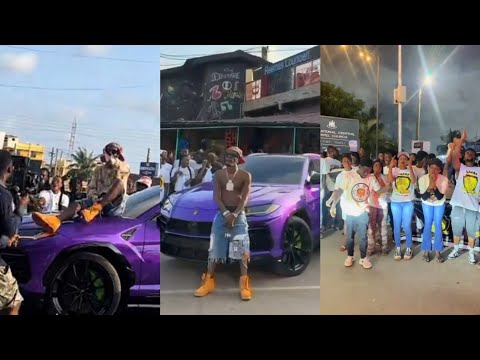 Видео: Шатта Уэйл и его SM-семья снимают музыкальный клип Playboy 📹