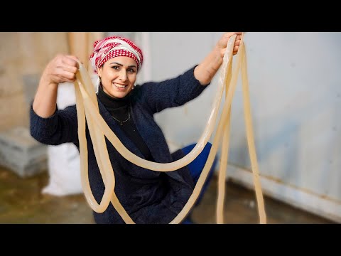 Видео: Рецепт чистой и вкусной обезжиренной головы и внутренностей ягненка!