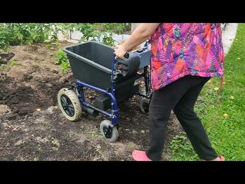 Видео: Электрическая садовая тачка Часть 3