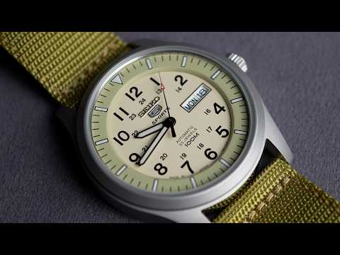 Видео: Seiko 5 Field Watch - Калашников в мире полевых часов