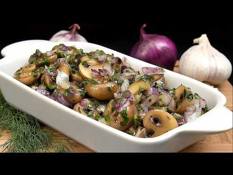 Видео: Рецепт грибов за 5 минут всех удивил! Я готовлю его постоянно!