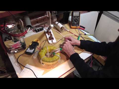 Видео: Опыт с трансформатором 2. Повторение опыта Александра Седого