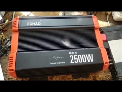 Видео: Ремонт инвертора Fhcao 2500W