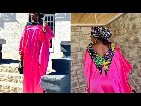 Видео: Как раскроить и сшить платье Бубуо с отложным воротником