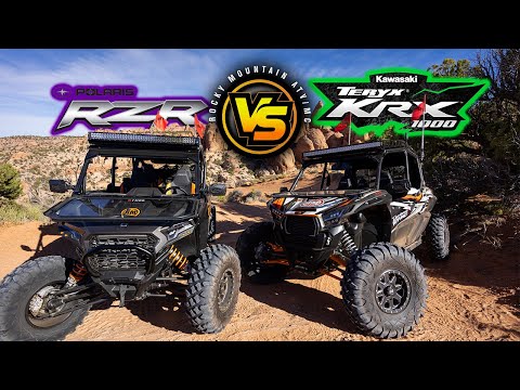Видео: Polaris RZR XP 4 1000 против Kawasaki KRX 4 1000