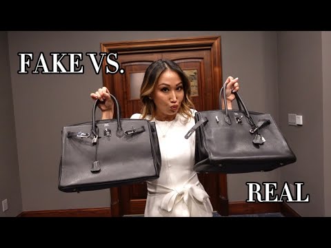 Видео: Как отличить поддельную сумку Birkin от настоящей 👜