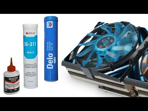 Видео: Чем смазывать вентиляторы видеокарт