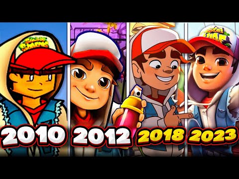 Видео: ЭВОЛЮЦИЯ SUBWAY SURFERS - Как менялась ЛЮБИМАЯ ИГРА ДЕТСТВА