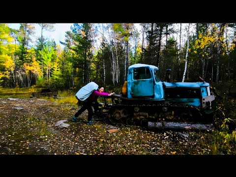 Видео: Пропавший тракторист. Нашли трактор в лесу. Великий шелковый поход до Царских ворот.2ч. 