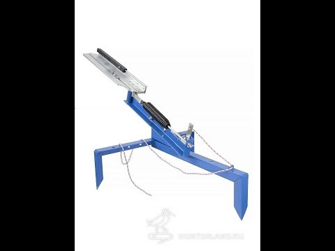 Видео: Устройство и чертежи машинки для метания тарелочек