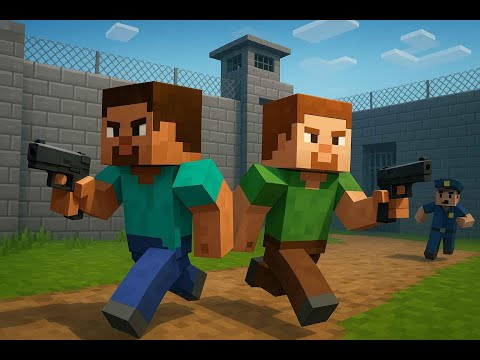 Видео: ПОБЕГ ИЗ ТЮРЬМЫ В МАЙНКРАФТ! СТИВ