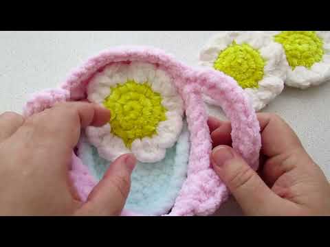 Видео: МК "Ромашка. Подушка в люльку"