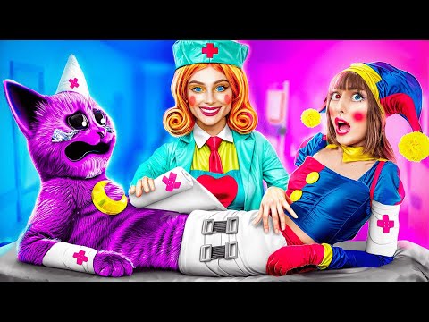 Видео: Больница Помни! The Amazing Digital Circus! Больница для героев видеоигр