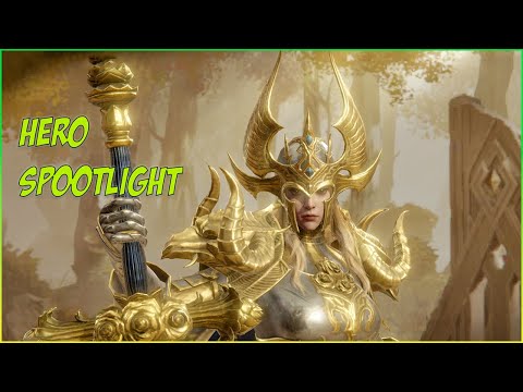 Видео: 🛡️ Обзор Ацилии — Легендарного Танка Сияния в Dragonheir! Как собрать и где применять? 🌟
