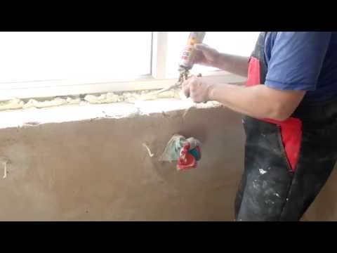 Видео: Установка подоконника