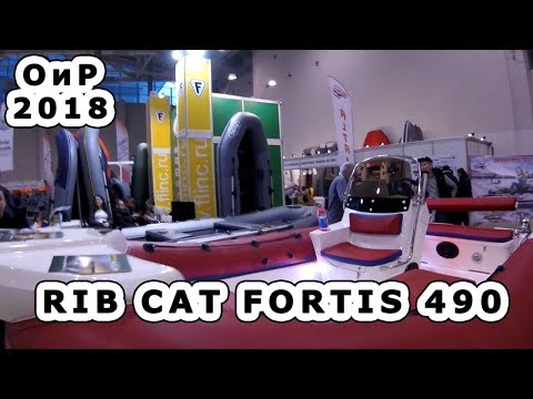 Видео: Крутой риб катамаран от Fortis. RIB CAT FORTIS 490. Охота и рыболовство на Руси 2018.