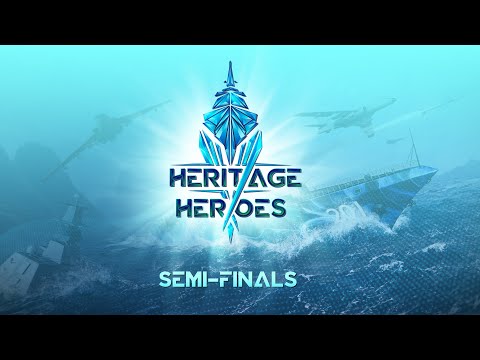 Видео: [РУ] Турнир Heritage Heroes | Полуфинал | День 1 | Официальный Стрим Modern Warships