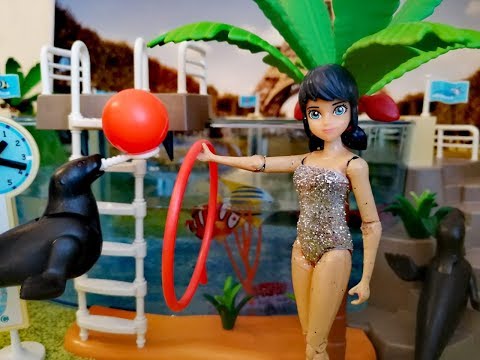 Видео: Адриан в шоке! Маринетт дрессировщица морских котиков!