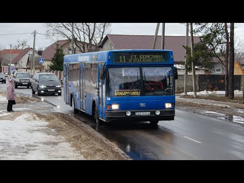 Видео: Бабруйск, МАЗ-103 №316, маршрут 17 (29.04.2024)