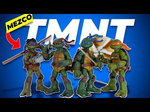 Видео: Фигурки TMNT от Mezco просто ЛУЧШИЕ!