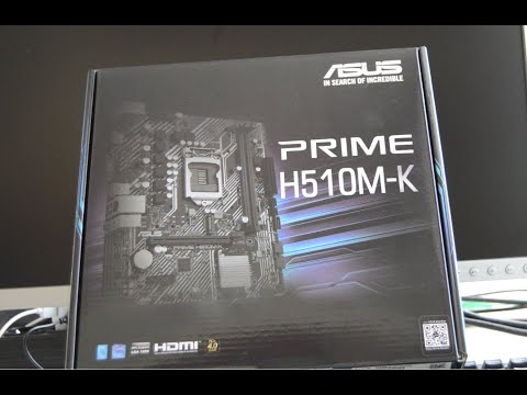 Видео: Материнская плата Asus PRIME H510М-K