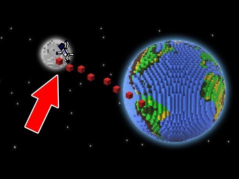 Видео: ПАРКУР С ЗЕМЛИ НА ЛУНУ, КАК ТАКОЕ ВОЗМОЖНО? МЫ ОТПРАВЛЯЕМСЯ В КОСМОС - TO THE MOON!