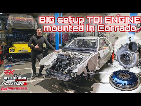 Видео: Стартовал проект Corrado AWD TDI!