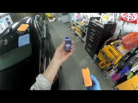 Видео: Антиголограммная полировка и нанесение керамики - часть 3.