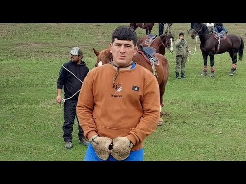 Видео: Бузкаш ш.Ҳисор 18.03.2023 Охир 1Автомашина 1Буққаи 1тонна 10 уштур 50.000 с. Бахтовар човандоз