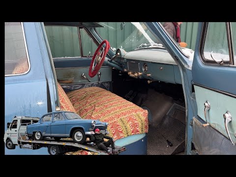 Видео: ГАЗ 21 ВОЛГА 1960 года: Первое обслуживание спустя 65 лет КАПСУЛА ВРЕМЕНИ (ЧАСТЬ 1)