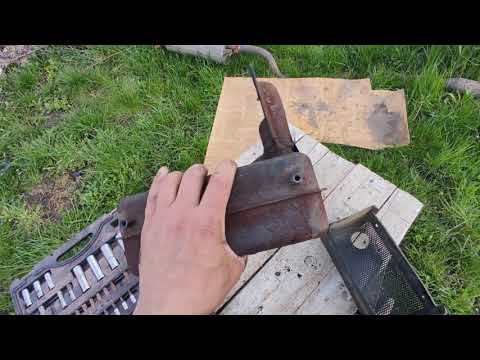 Видео: Глушитель Мотоблока как устроен внутри.