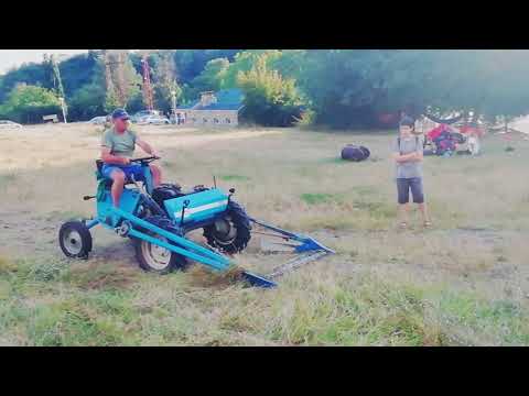 Видео: Косене на манастирските ливади в Сопот (лифт сопот) с бчс 303(четириколка)