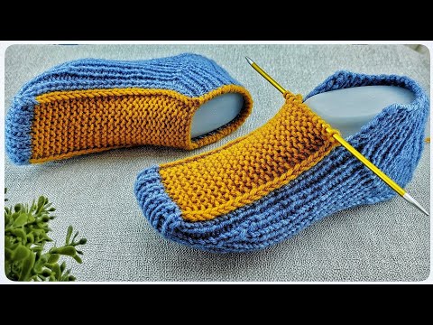 Видео: Следки на двух спицах БЕЗ ШВОВ!!!💥