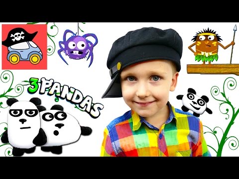 Видео: 🐼 ТРИ ПАНДЫ Жестянка и 3 панды СБЕЖАЛИ от браконьеров на необитаемый остров