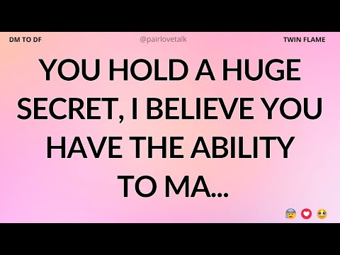 Видео: DM 💌Ты хранишь огромный секрет, я верю, что у тебя есть способность... 🤔DM TO DF 🖤 Божественная м...
